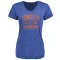 Women's New York Knicks Precious Achiuwa Royal Baseline T-Shirt