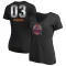 Women's New York Knicks Tracy Mcgrady Black Midnight Mascot T-Shirt