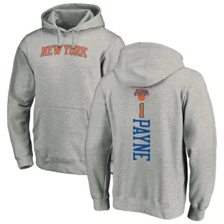 Youth New York Knicks Cameron Payne Branded Ash Backer Pullover Hoodie