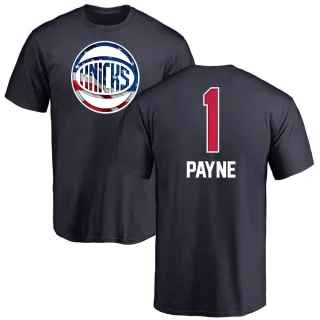 Youth New York Knicks Cameron Payne Navy Name and Number Banner Wave T-Shirt