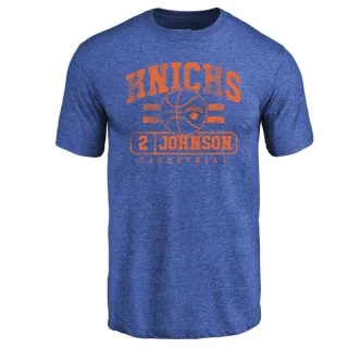 Youth New York Knicks Larry Johnson Royal Baseline T-Shirt