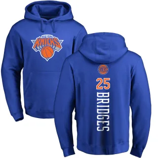 Youth New York Knicks Mikal Bridges Royal Branded Backer Pullover Hoodie